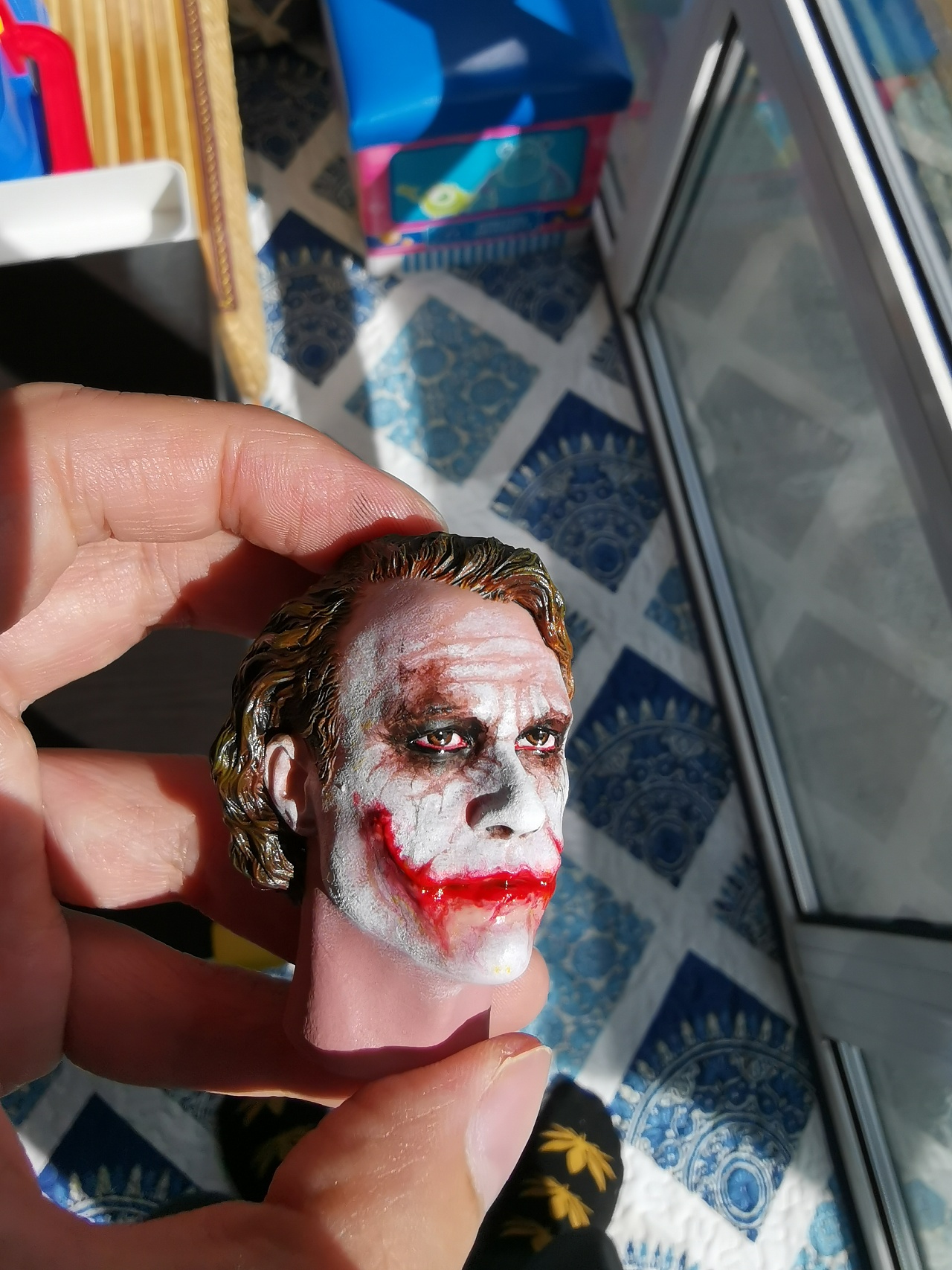 小丑希斯莱杰1/6的练习 随手涂 |手工艺|手办/模玩|朽木可雕oooeo