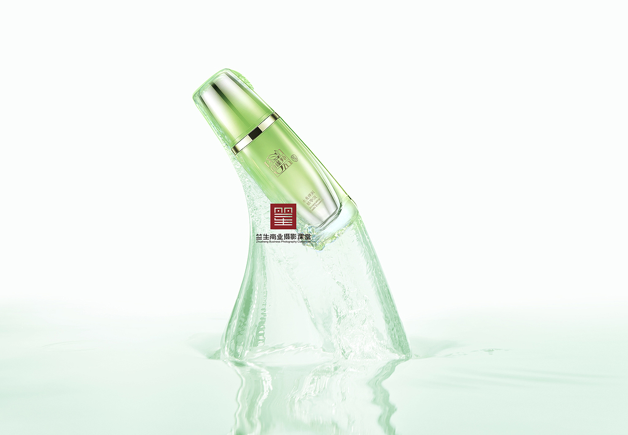 竺生老师百雀羚化妆品水光弹润系列拍摄