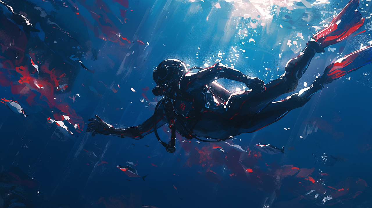 AIGC助力|剧情短片|《深海奇遇》