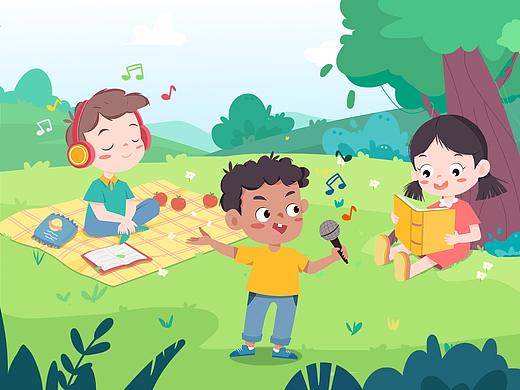 啦啦啦啦，郊游啦～