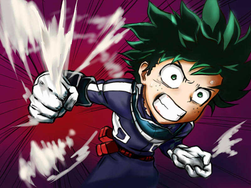 绿谷,挺燃的一部动漫