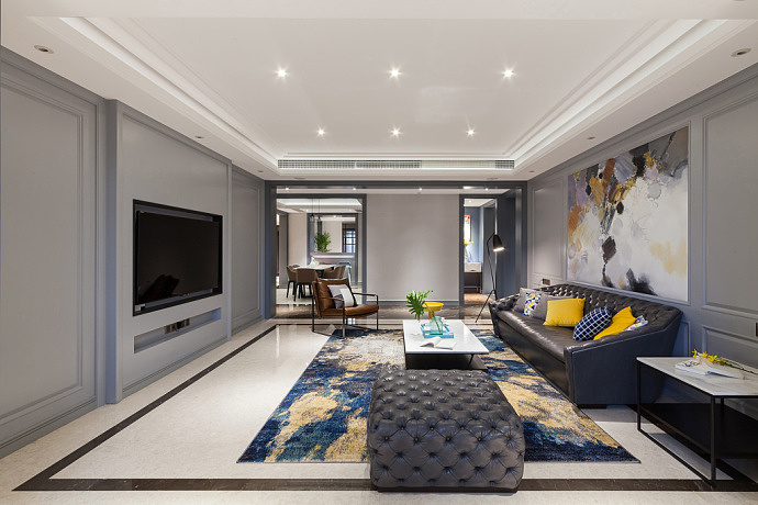 河北亿佰居装饰装修现代案例分享