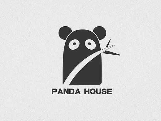 熊猫家LOGO设计