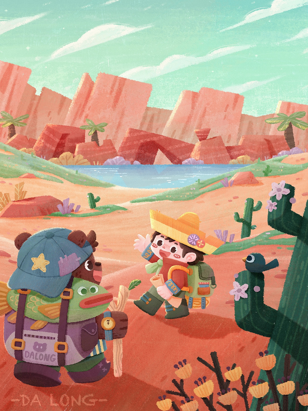 近期大场景合集 | 儿童插画（图ZMzI1NTIzMDQ4） - 儿童插画 - 站酷设计师大龙_Dalong原创素材 - 站酷ZCOOL