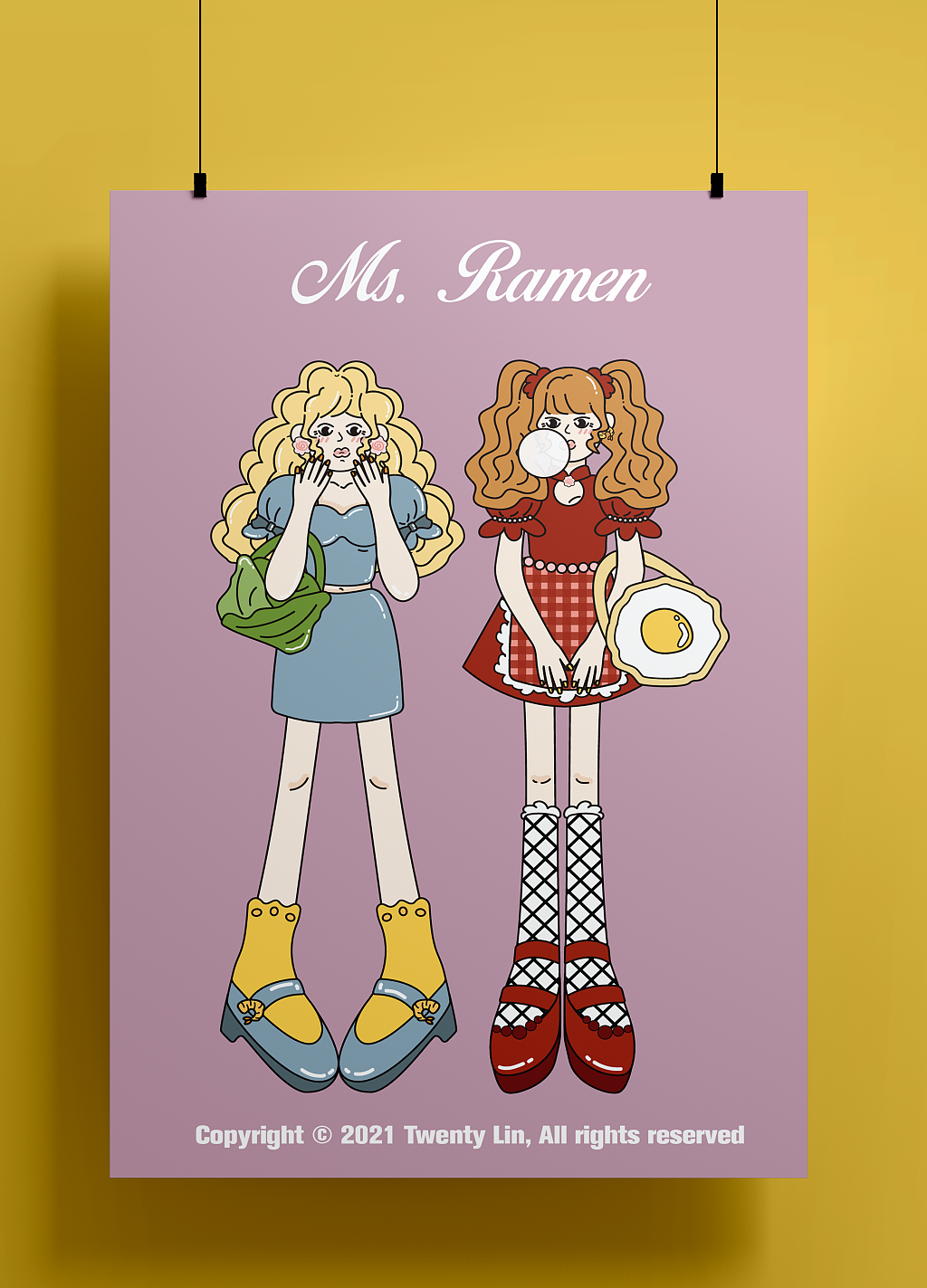 拉面小姐（图ZMjUzMzcyMTk2） - 创作习作 - 站酷设计师二零狗狗原创素材 - 站酷ZCOOL