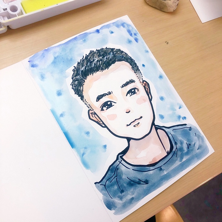 抛头露面的手绘头像合集（哈哈哈暂时吧）（图ZMjI0OTE5NTYw） - 艺术插画 - 站酷设计师怪怪的研究所原创素材 - 站酷ZCOOL