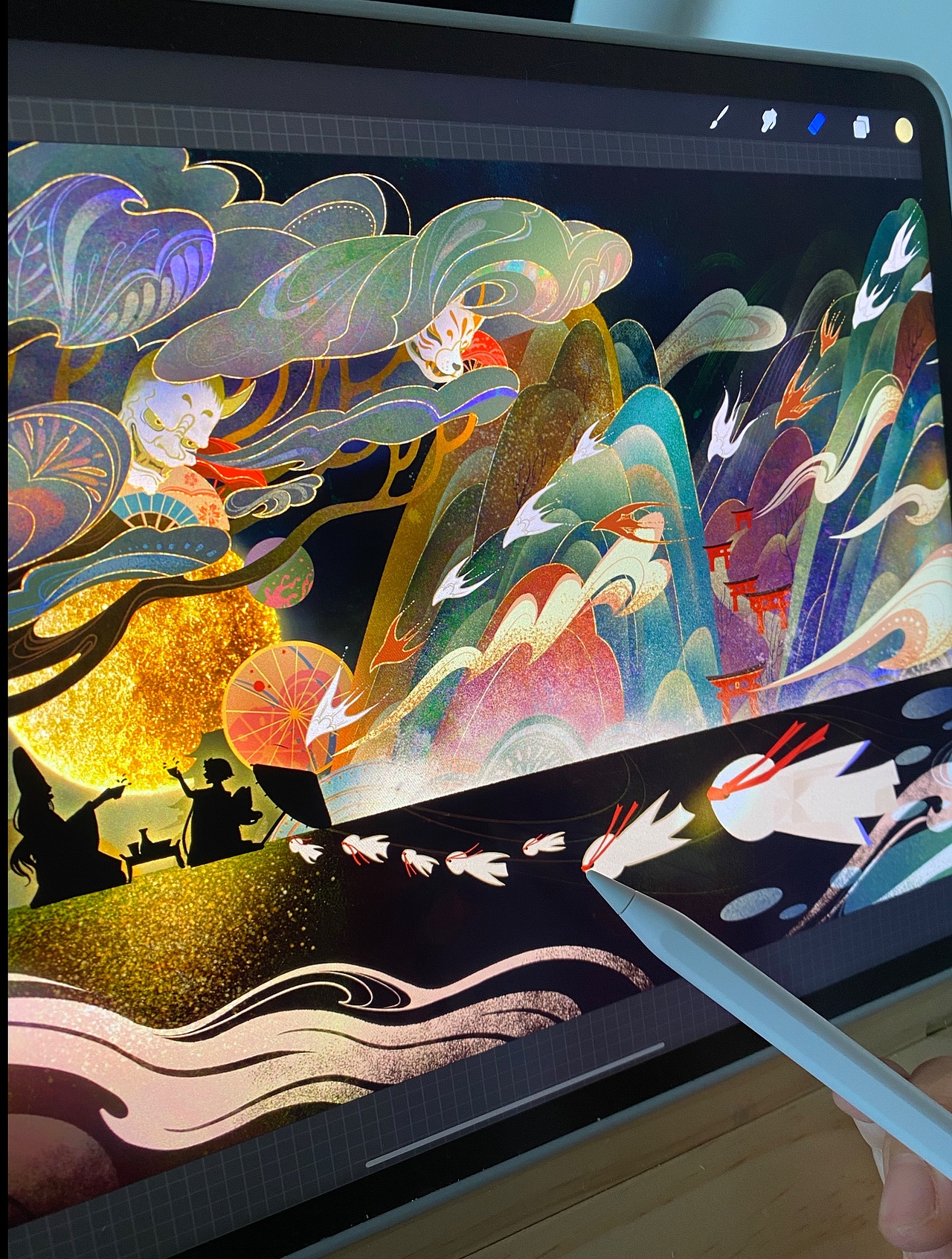 对酒当歌（图ZMjk0MjUzNDYw） - 游戏原画 - 站酷设计师知道了小白原创素材 - 站酷ZCOOL