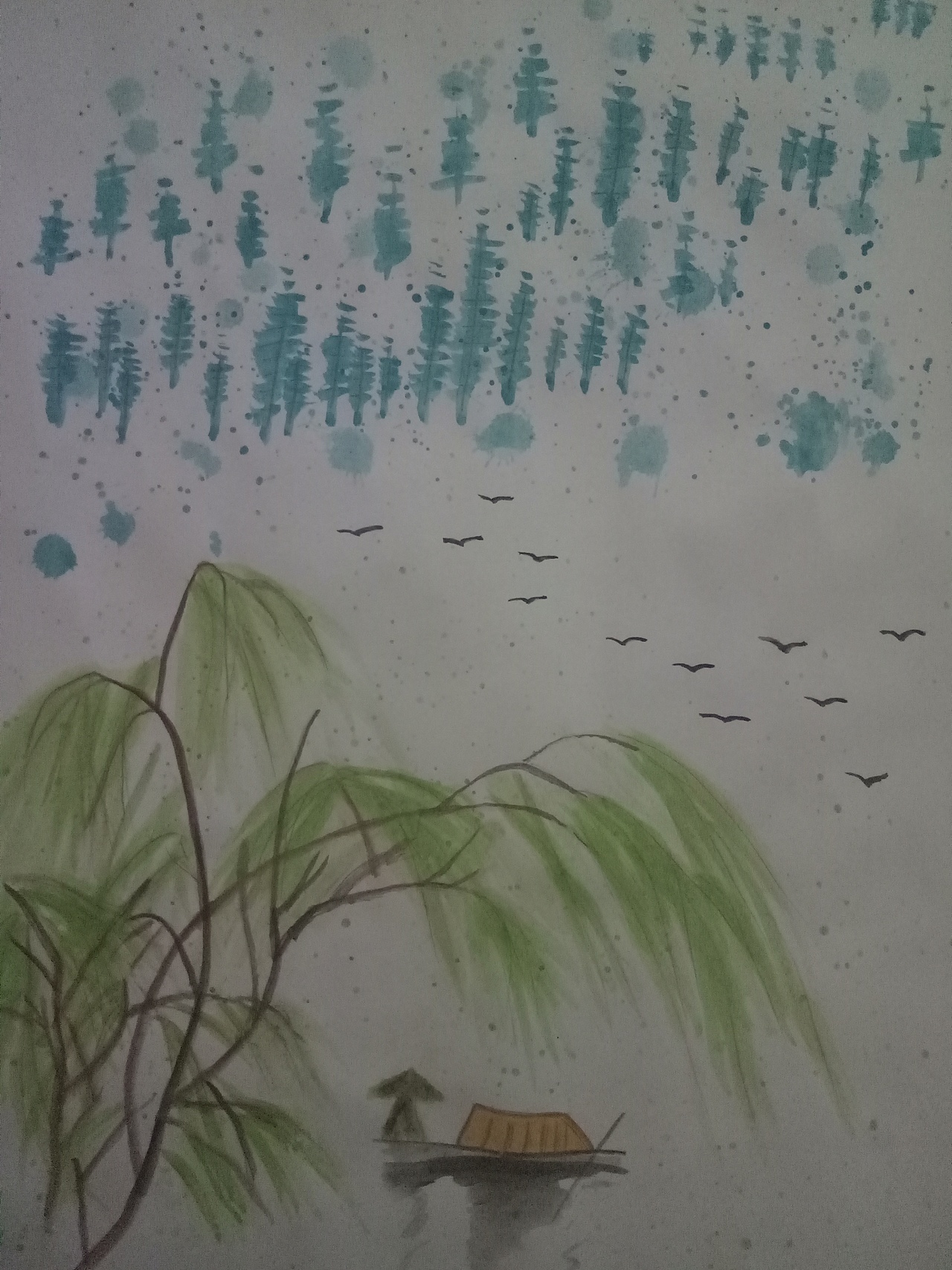 杨柳依依忆故人