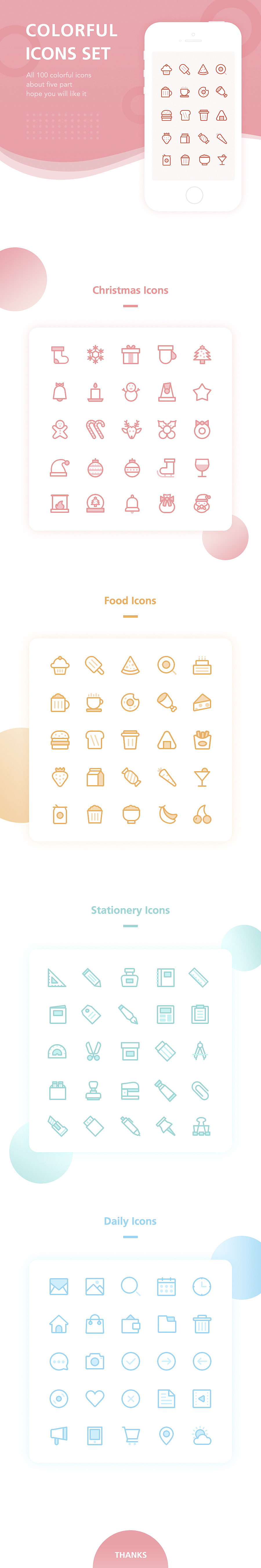 Colorful Icons Set（图ZMTA3ODQwNjM2） - 图标 - 站酷设计师Black包公原创素材 - 站酷ZCOOL