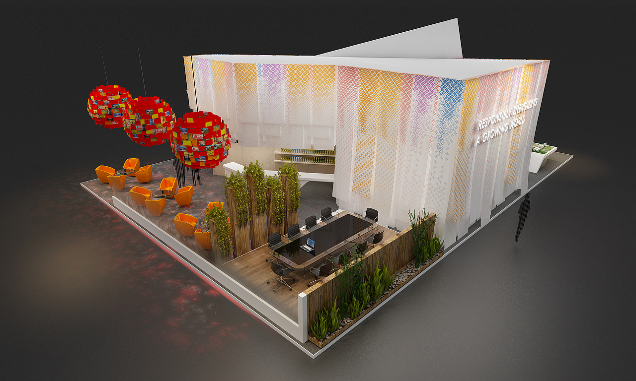 CNPC 中国石油 展位设计（图ZMjY5OTk1NjQ0） - 展陈设计 - 站酷设计师SNCreative原创素材 - 站酷ZCOOL