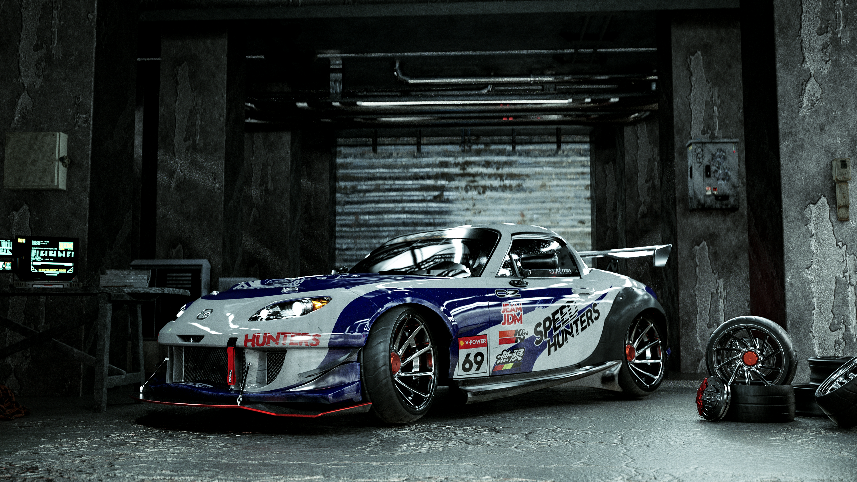 马自达mazda mx-5 - octane渲染