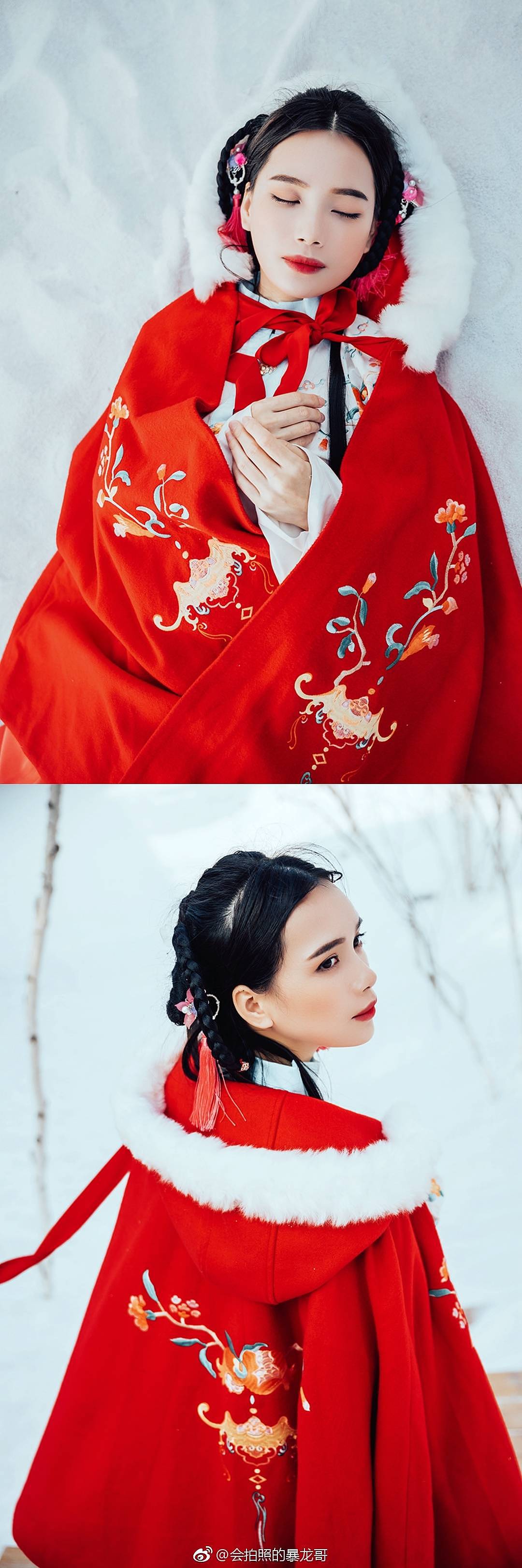 汉服设计/木梨枝《岁叠香》