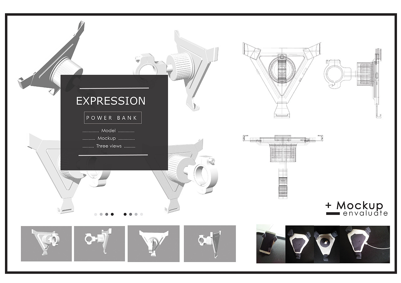 Charger+Holder——可充电式手机支架