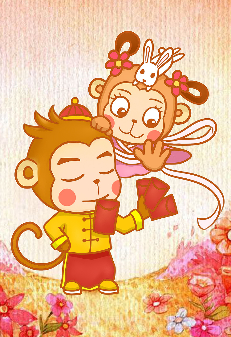 猴（图ZNDExMDYyMDg=） - 艺术插画 - 站酷设计师初末007原创素材 - 站酷ZCOOL