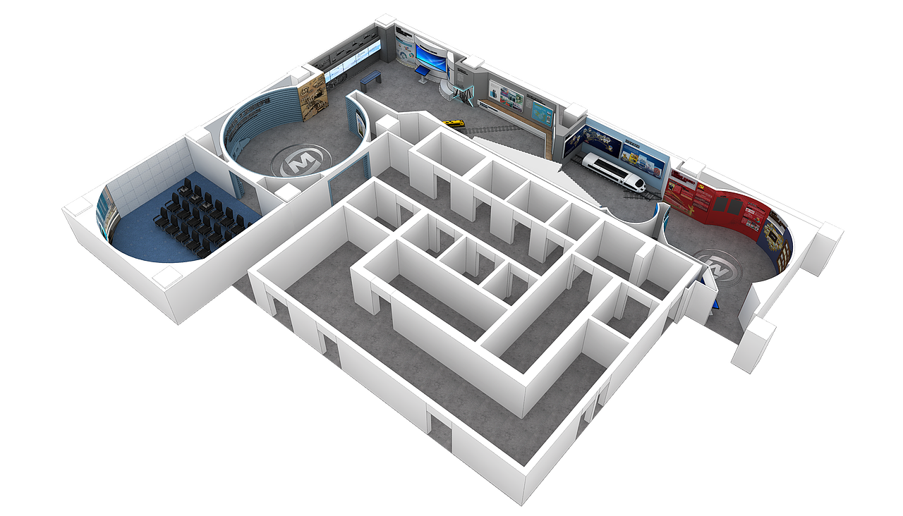 一发小展厅（图ZMTAzMzY2ODg4） - 建筑/空间 - 站酷设计师睡不着醒不了原创素材 - 站酷ZCOOL