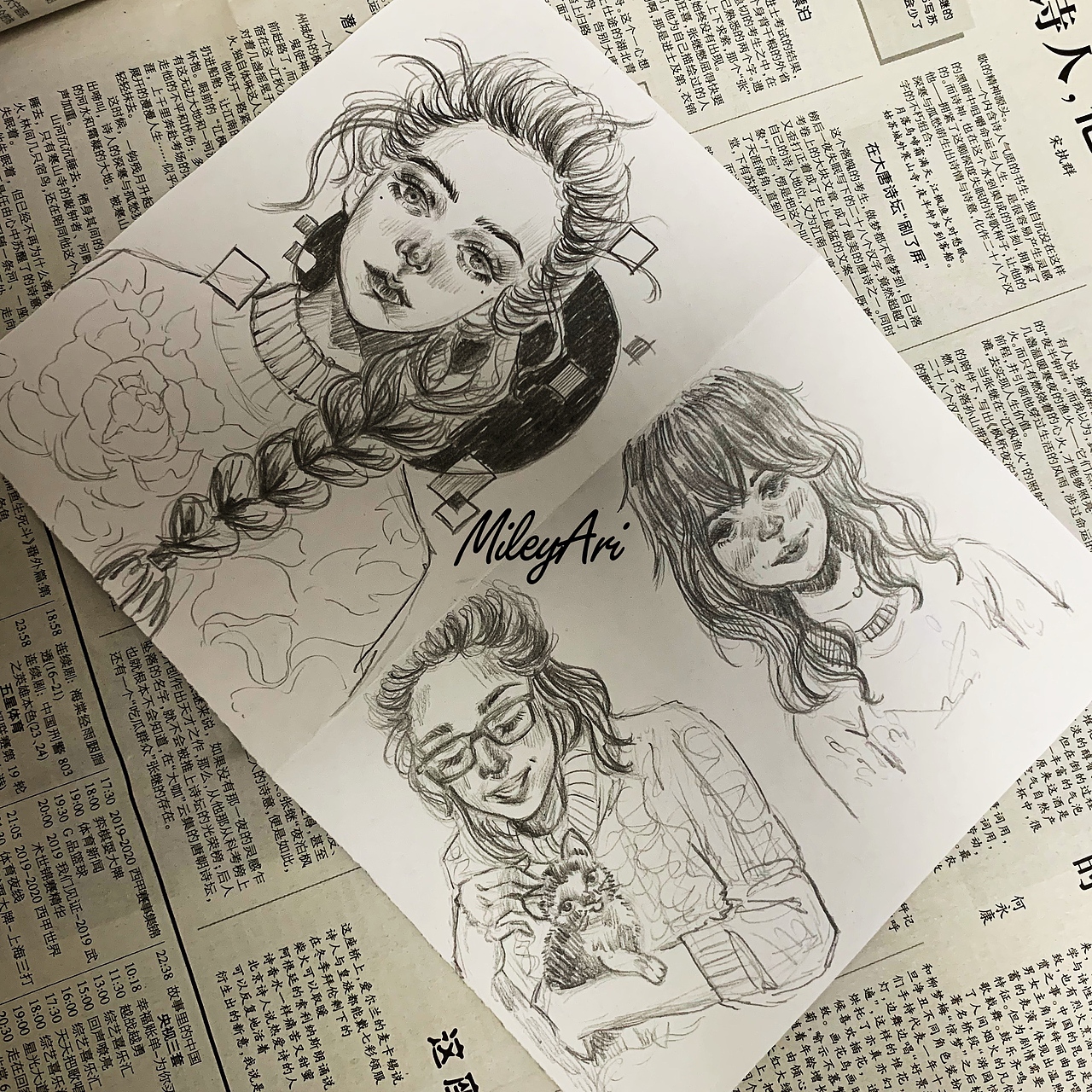 2020上半年-插画练习记录2⃣️（图ZMjE1OTA2ODgw） - 创作习作 - 站酷设计师MileyAri肉丸子原创素材 - 站酷ZCOOL