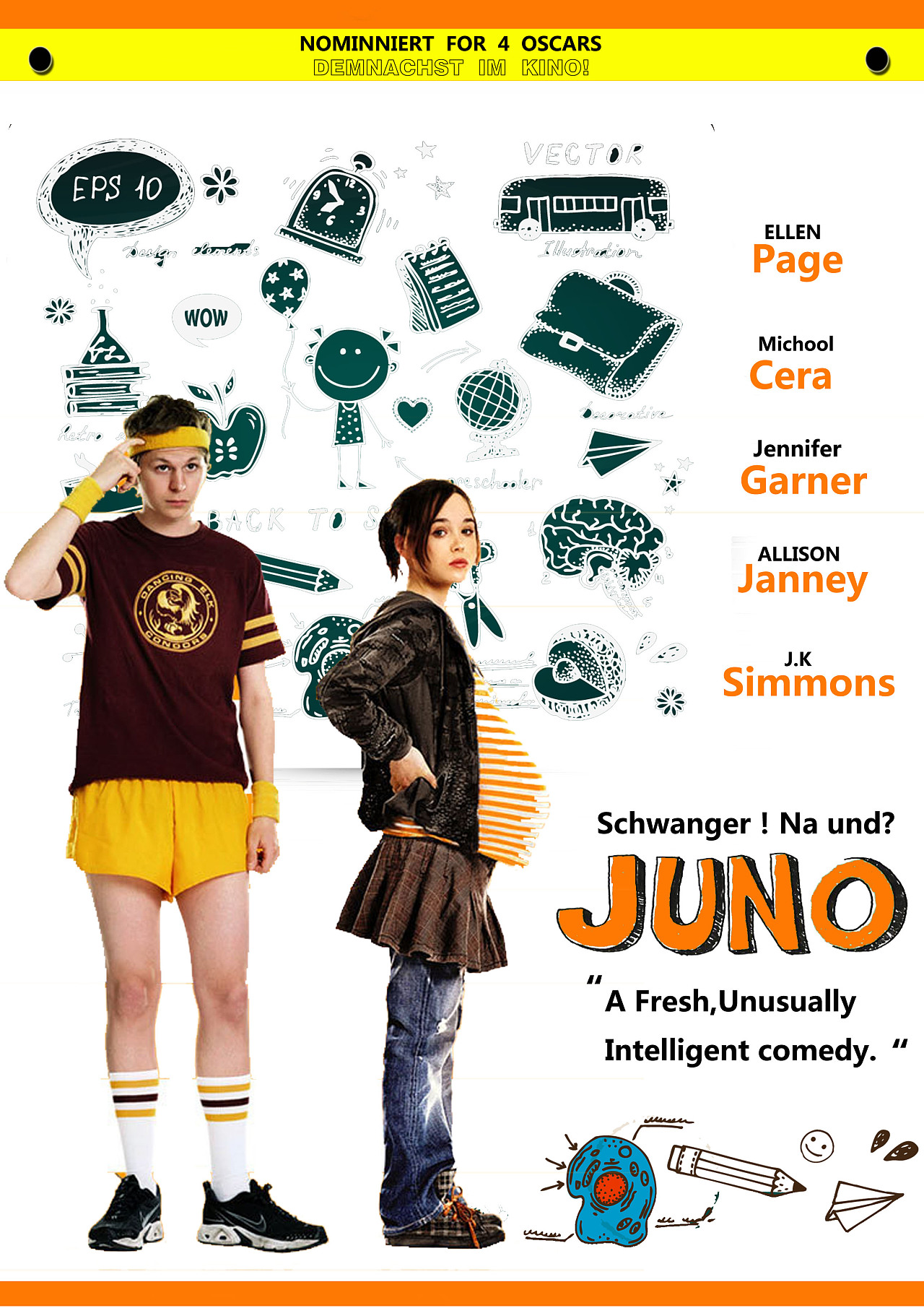 平面海报--朱诺