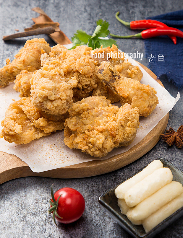 佩奇乔治炸串炸鸡外卖加盟拍摄