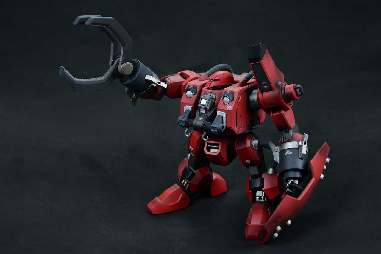 【高达模型】工业涂装试手 —— HG机动工兵&作业地台