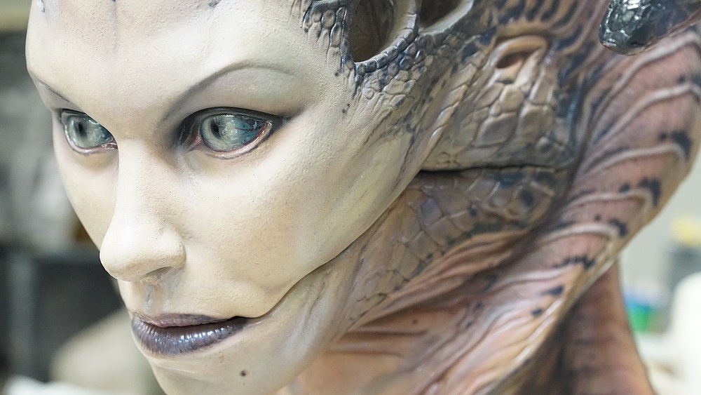 eccstevewang原创作品美杜莎胸像