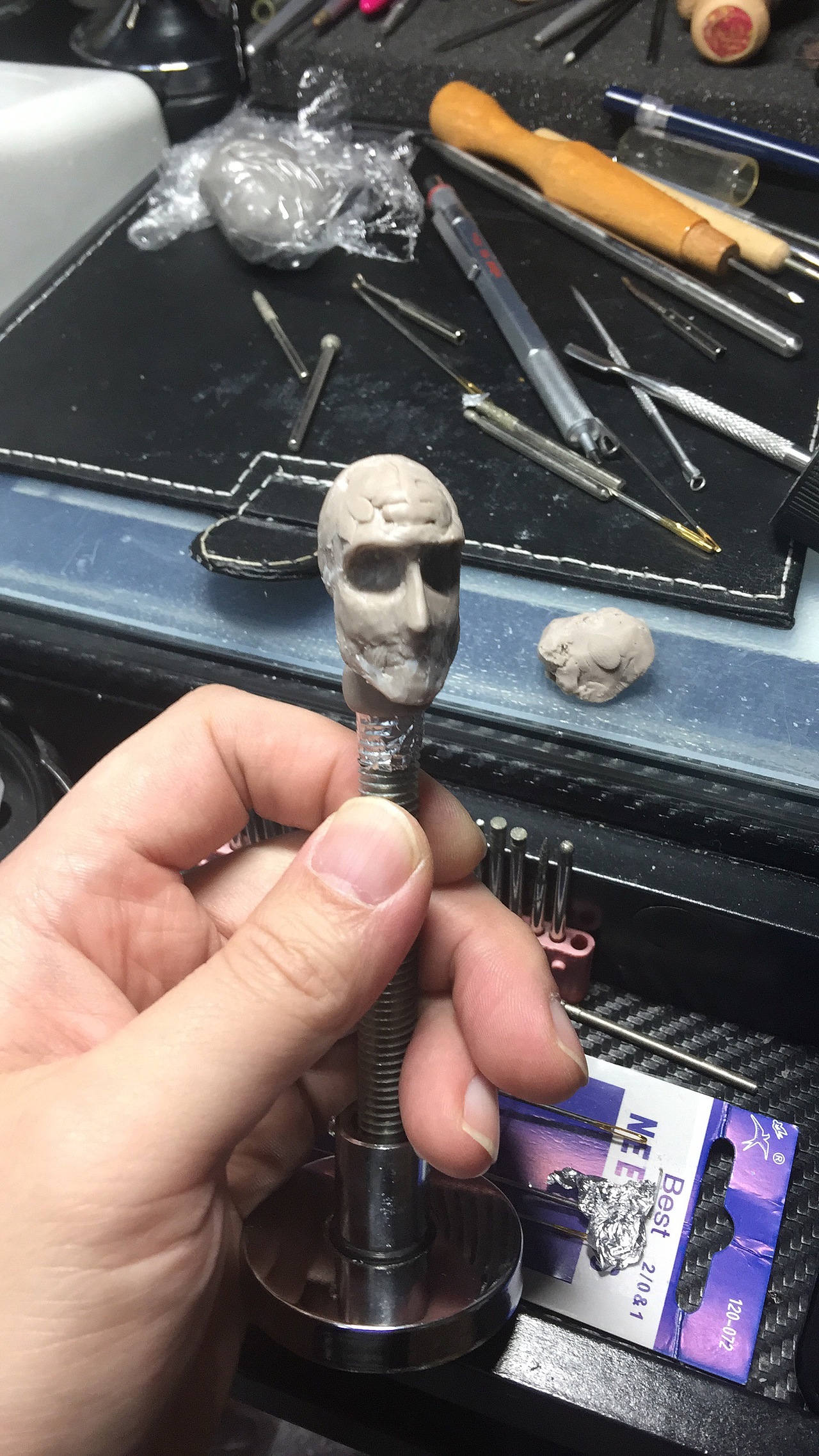 老獅子制作過(guò)程分享（圖ZMTM1OTEwNDg0） - 手辦/模玩 - 站酷設(shè)計(jì)師陰陽(yáng)_WF原創(chuàng)素材 - 站酷ZCOOL