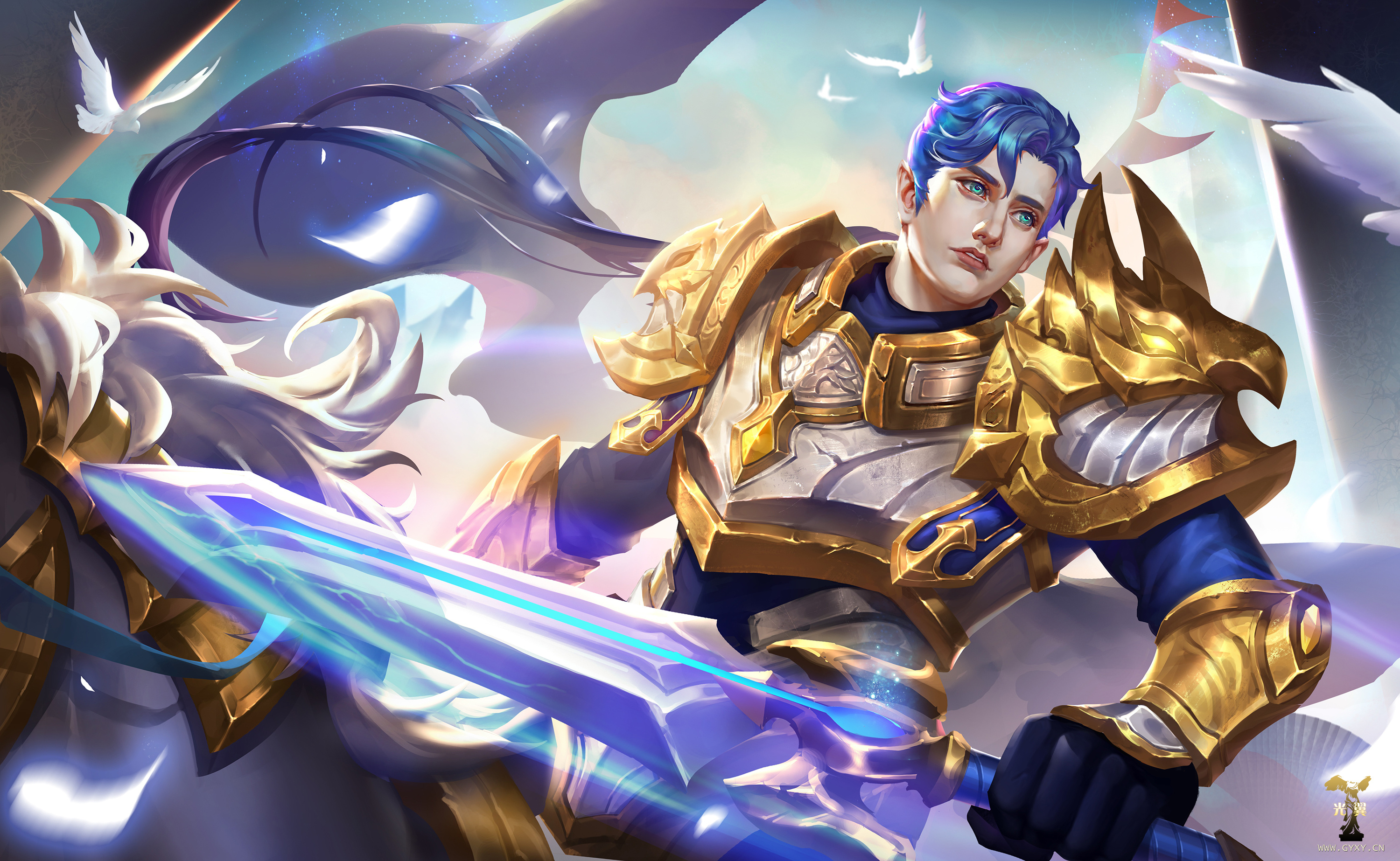 光翼学园第8期网络精品班毕业作品集(1)|插画|游戏原画|光翼学园_原创