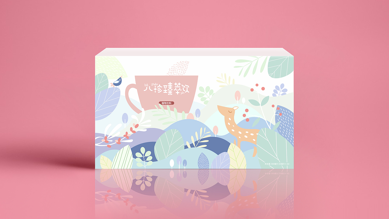 八珍臻萃饮包装设计（图ZMTc2ODg3Mjky） - 包装 - 站酷设计师移动的小水壶原创素材 - 站酷ZCOOL