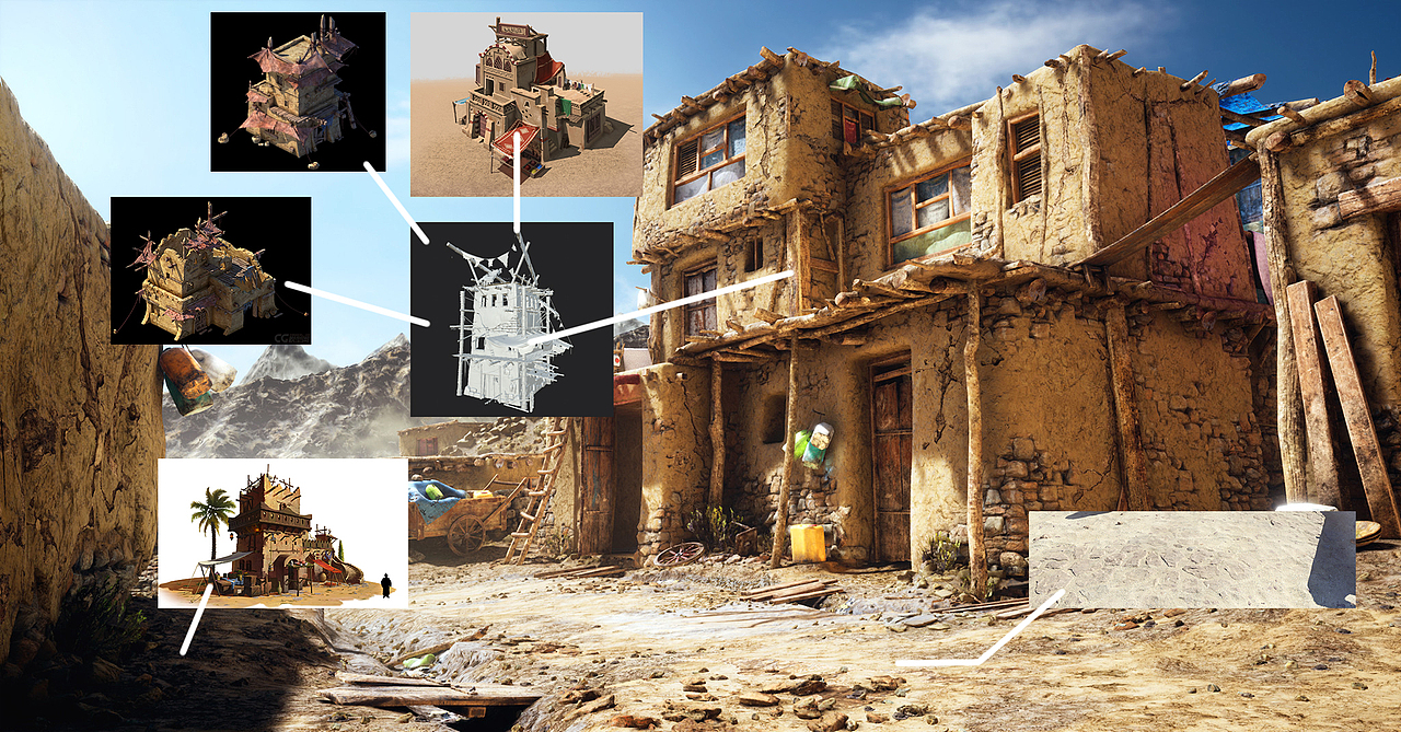 MiddleEast（UE4）（图ZMjEyNzUzNjg4） - 场景 - 站酷设计师TendernessHy原创素材 - 站酷ZCOOL