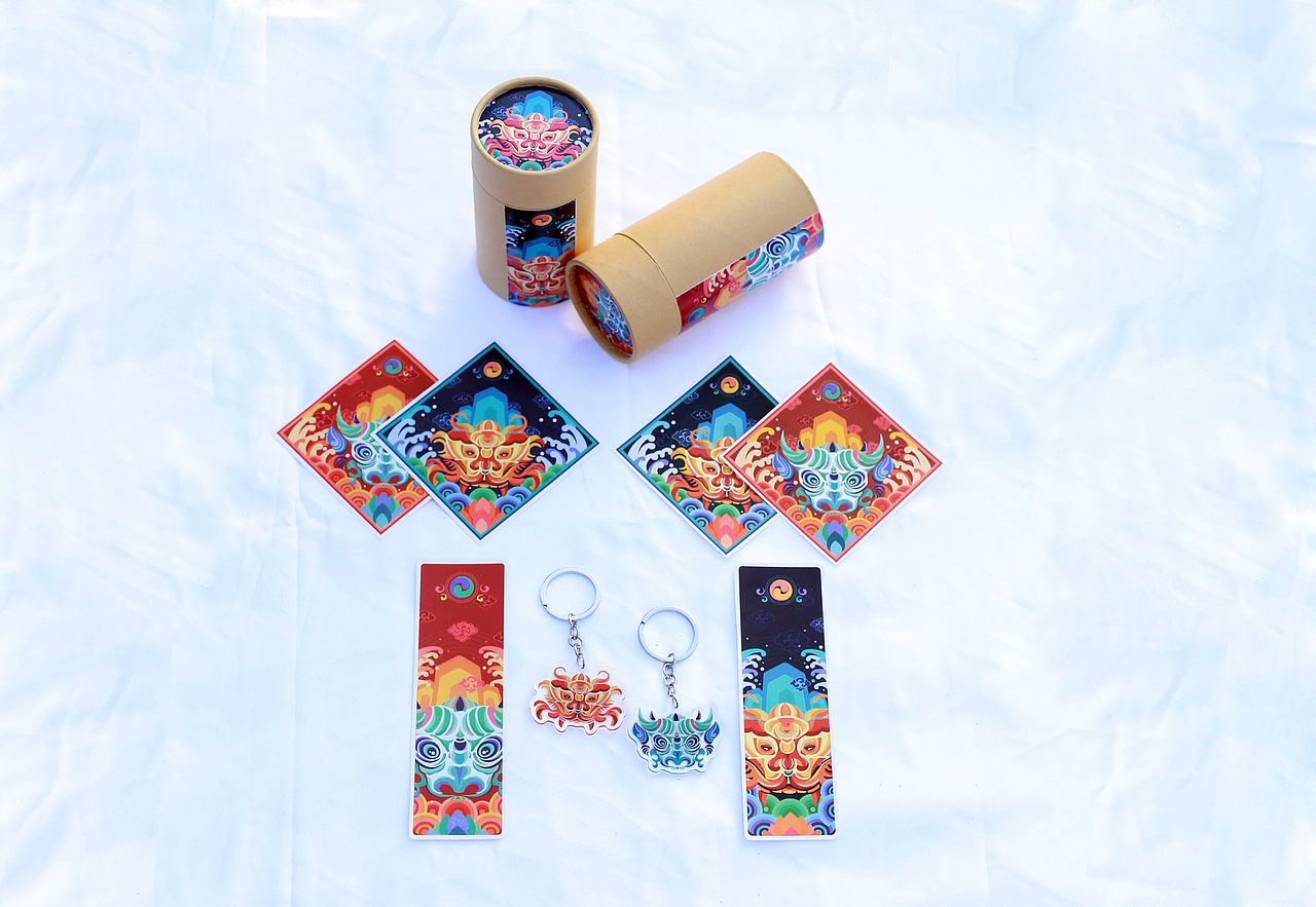 饕餮纹产品演变设计（图ZMTQzMjcxMDQw） - IP形象 - 站酷设计师李大赶原创素材 - 站酷ZCOOL