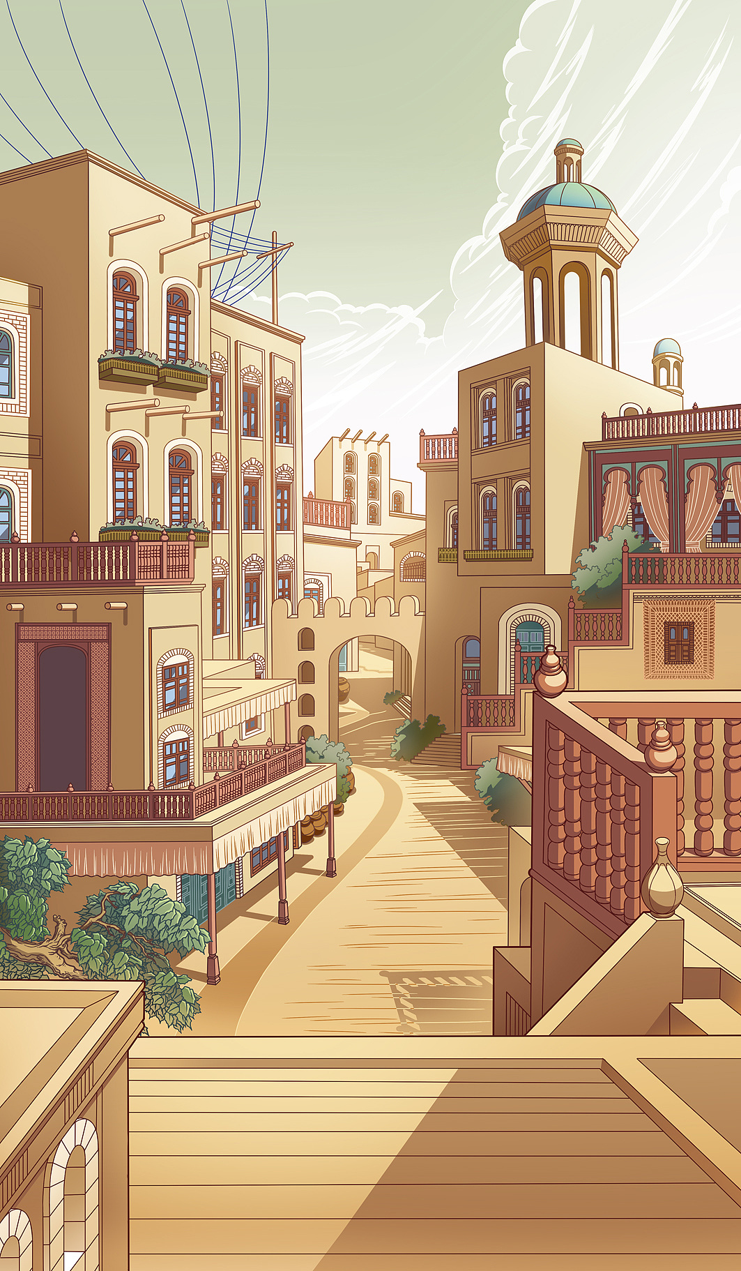 新疆胡杨牧歌农牧科技开发有限公司合作机构:力郡品牌绘制插画师:罗