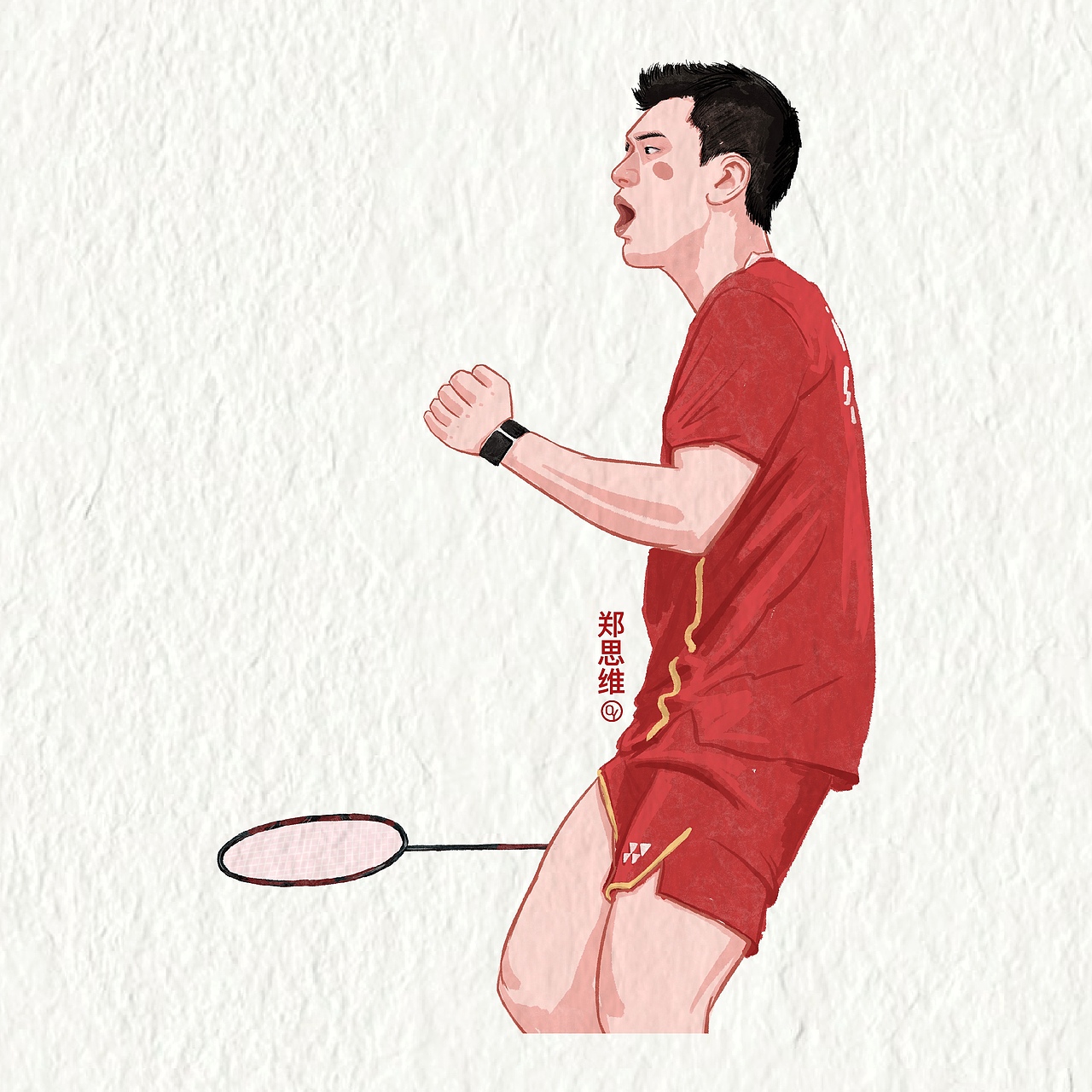 巴黎奥运会夺金时刻（图ZMzc5NjE4MDIw） - 艺术插画 - 站酷设计师喻巧原创素材 - 站酷ZCOOL