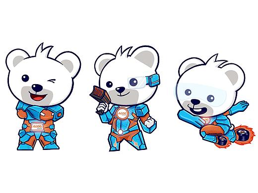 心怡科技吉祥物——怡怡