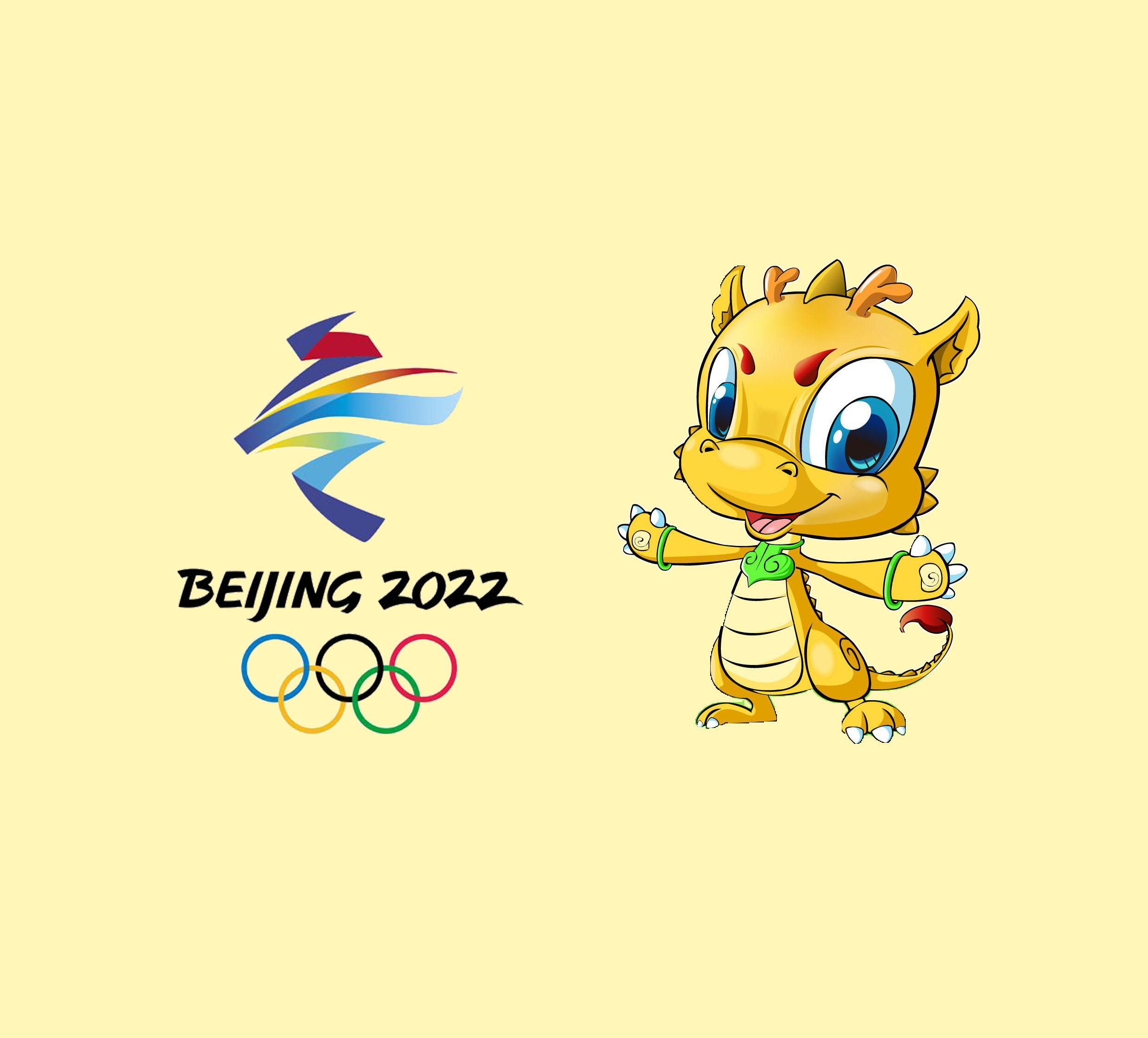 2022冬奥会卡通形象图片