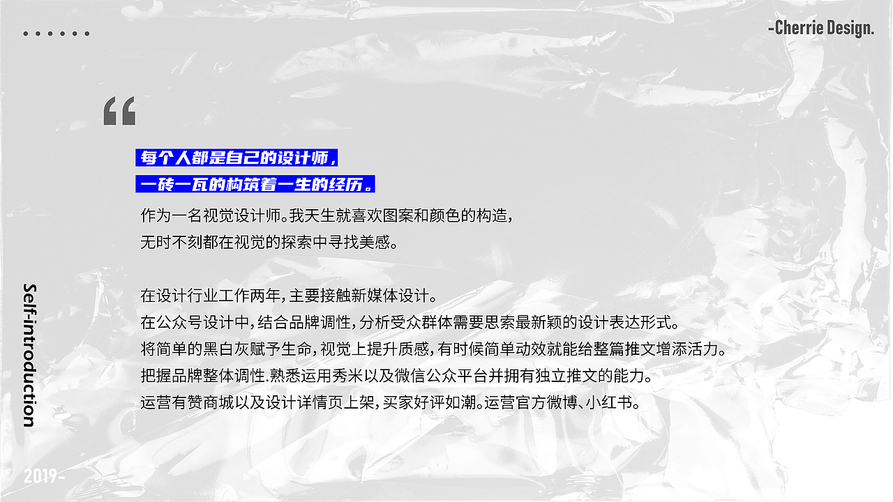 PORTIFLIO REVIEW 2019-2020（图ZMjAwMzUxNzQw） - 品牌 - 站酷设计师暹罗不是猫原创素材 - 站酷ZCOOL