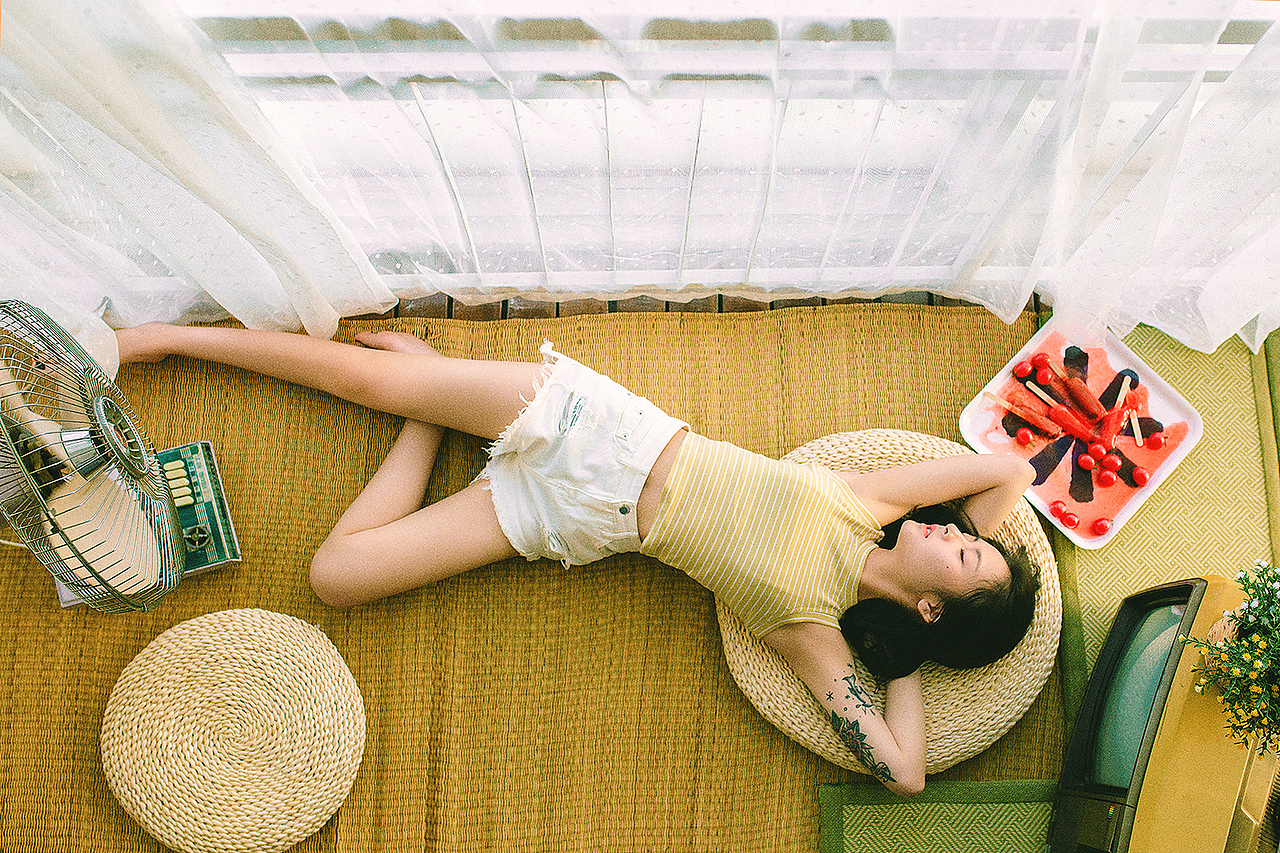 没有西瓜的夏天（图ZMTI3MTM5OTg4） - 人像摄影 - 站酷设计师写真摄影师刀刀原创素材 - 站酷ZCOOL