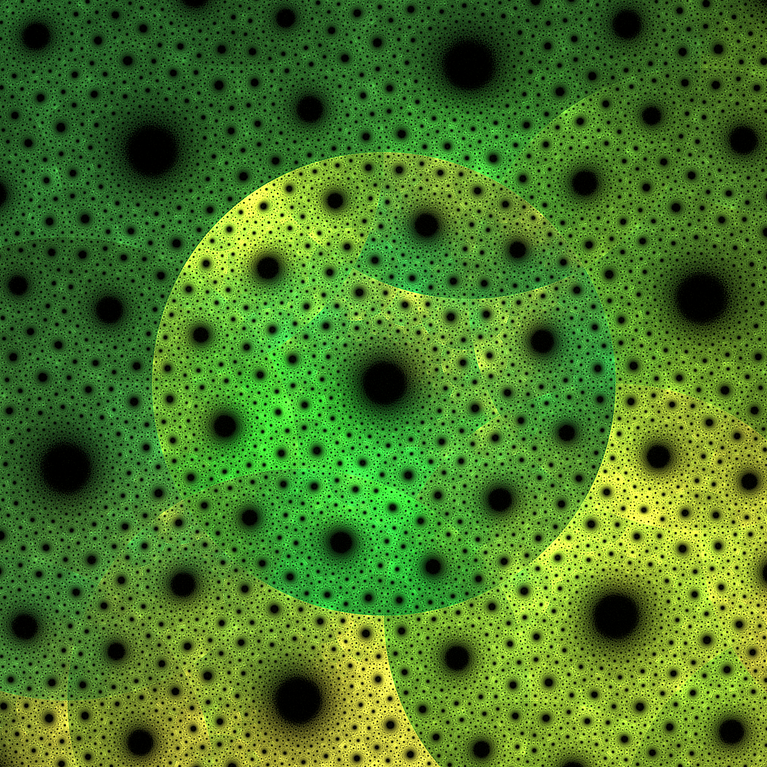 分形 - Mobius的各种变形一组