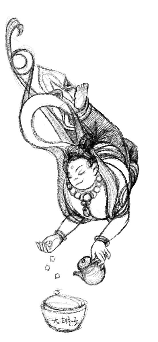 敦儿煌草稿（图ZMTUwMTE1MTQw） - 创作习作 - 站酷设计师星空意林原创素材 - 站酷ZCOOL