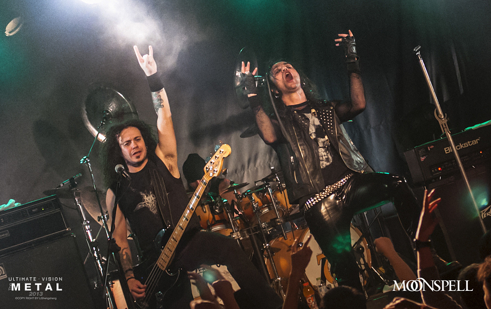葡萄牙国宝级重金属乐队 moonspell 2013年北京专场演出
