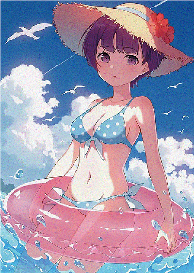 半夜的AI插画临摹,帅的人都在学习,睡觉?不存在的