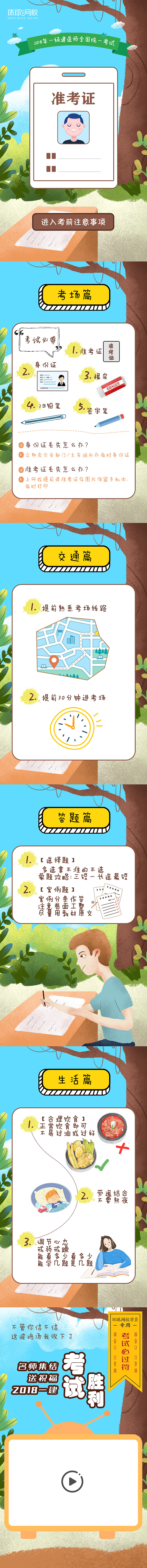 考前祝福视频H5