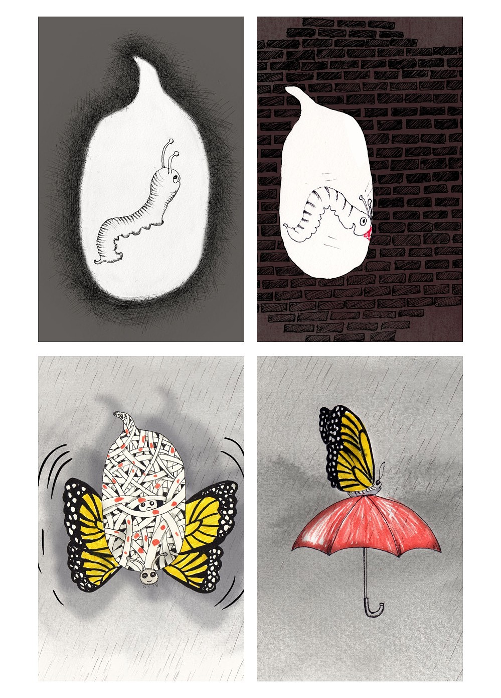 十年插画集合——所见，不所得。（图ZMTU1MTY5Nzcy） - 艺术插画 - 站酷设计师潘焕勇原创素材 - 站酷ZCOOL