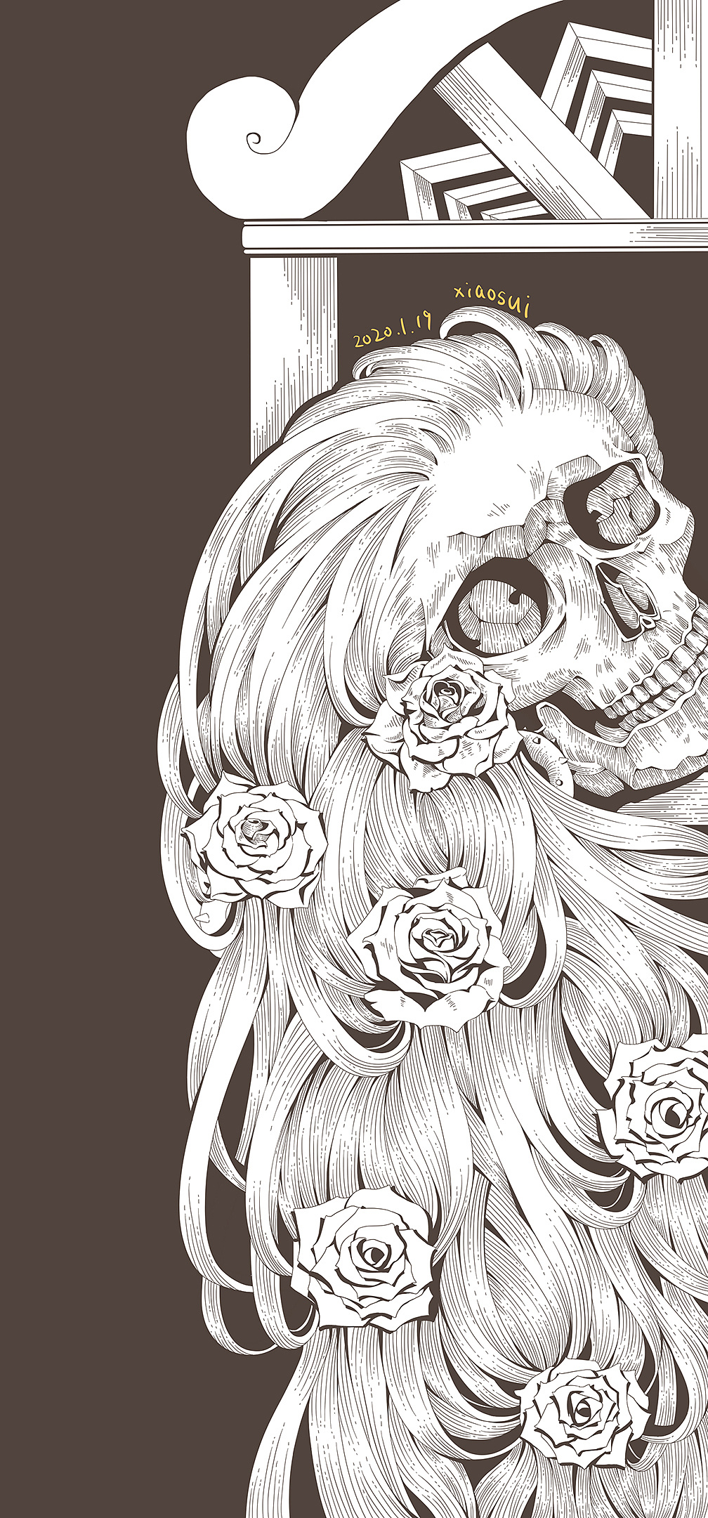 骷髅骷髅的童话鸭