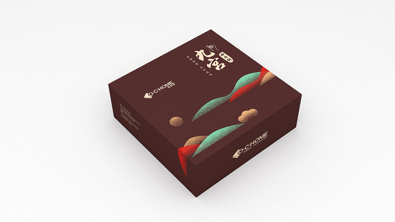 饼干包装零食包装曲奇饼干盒子包装盒电商淘宝天猫包装c4d建模渲染