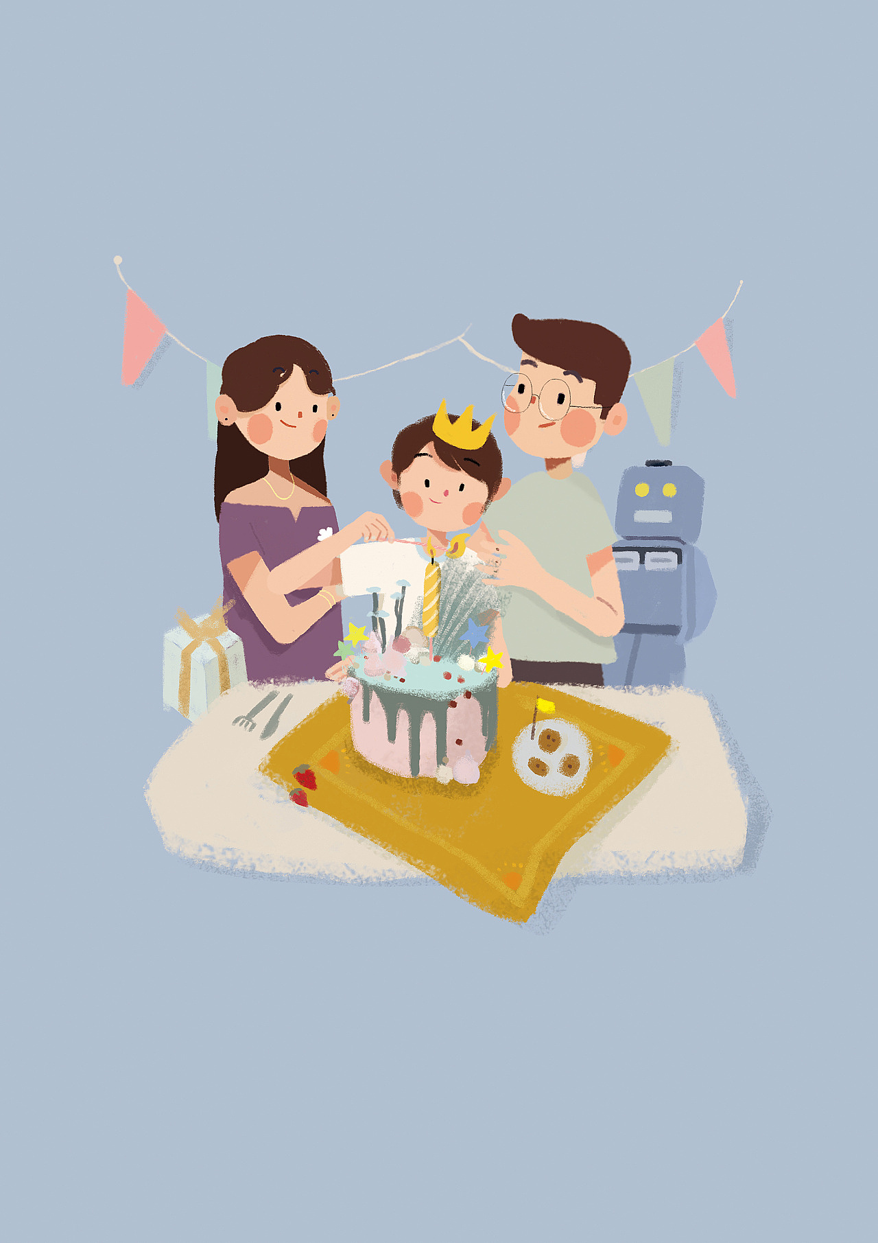 十二糖 | BRIX 12 PATISSERIE「慕斯系列 · 法式甜點」（圖ZMTI2MzI2Mzgw） - 商業(yè)插畫 - 站酷設計師nearninini原創(chuàng)素材 - 站酷ZCOOL