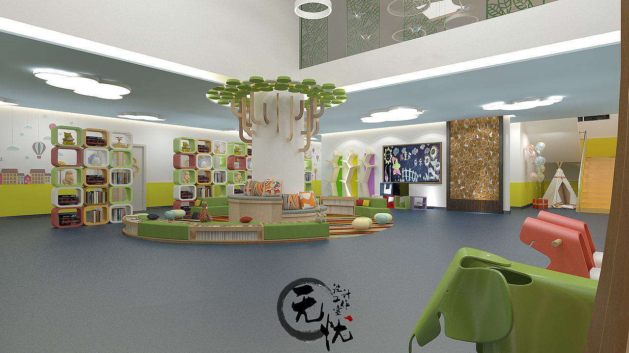 幼儿园空间设计（图ZMTczNTI4Njc2） - 家装设计 - 站酷设计师无忧设计制图原创素材 - 站酷ZCOOL