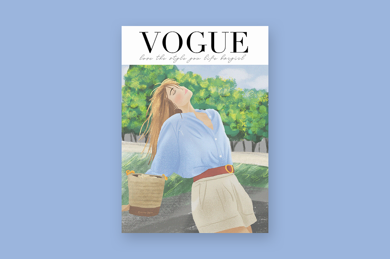 原创插画|时尚girls