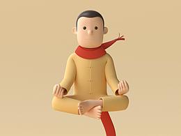 心无旁骛 / 红围巾