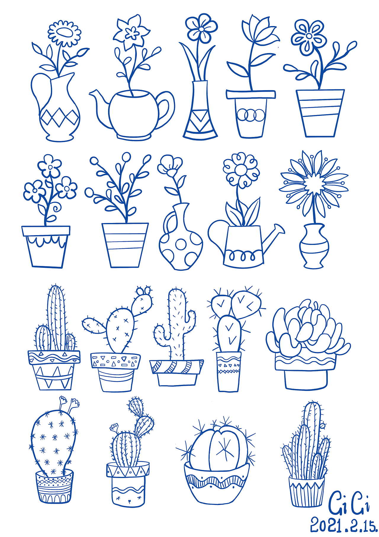 线条练习（图ZMjQzMjAwOTQw） - 创作习作 - 站酷设计师CiCi00096原创素材 - 站酷ZCOOL