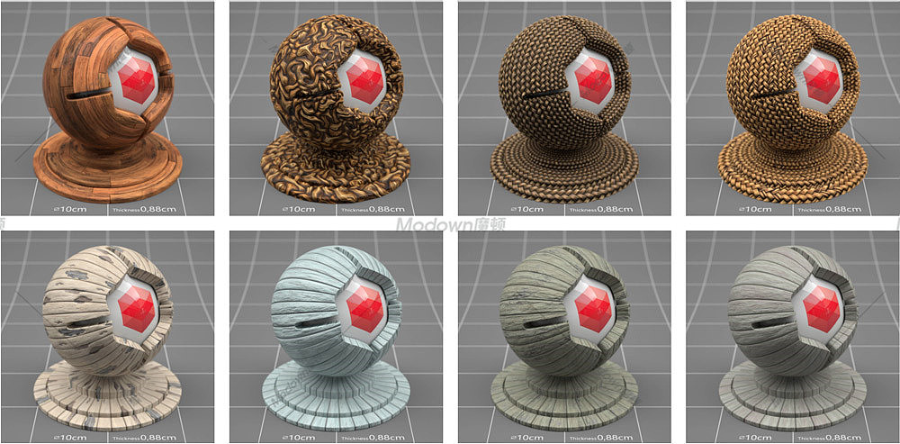 135个C4D Redshift渲染器2K高清rs材质预设（图ZMTkwNTA2NTA4） - 其他三维 - 站酷设计师Modown魔顿原创素材 - 站酷ZCOOL