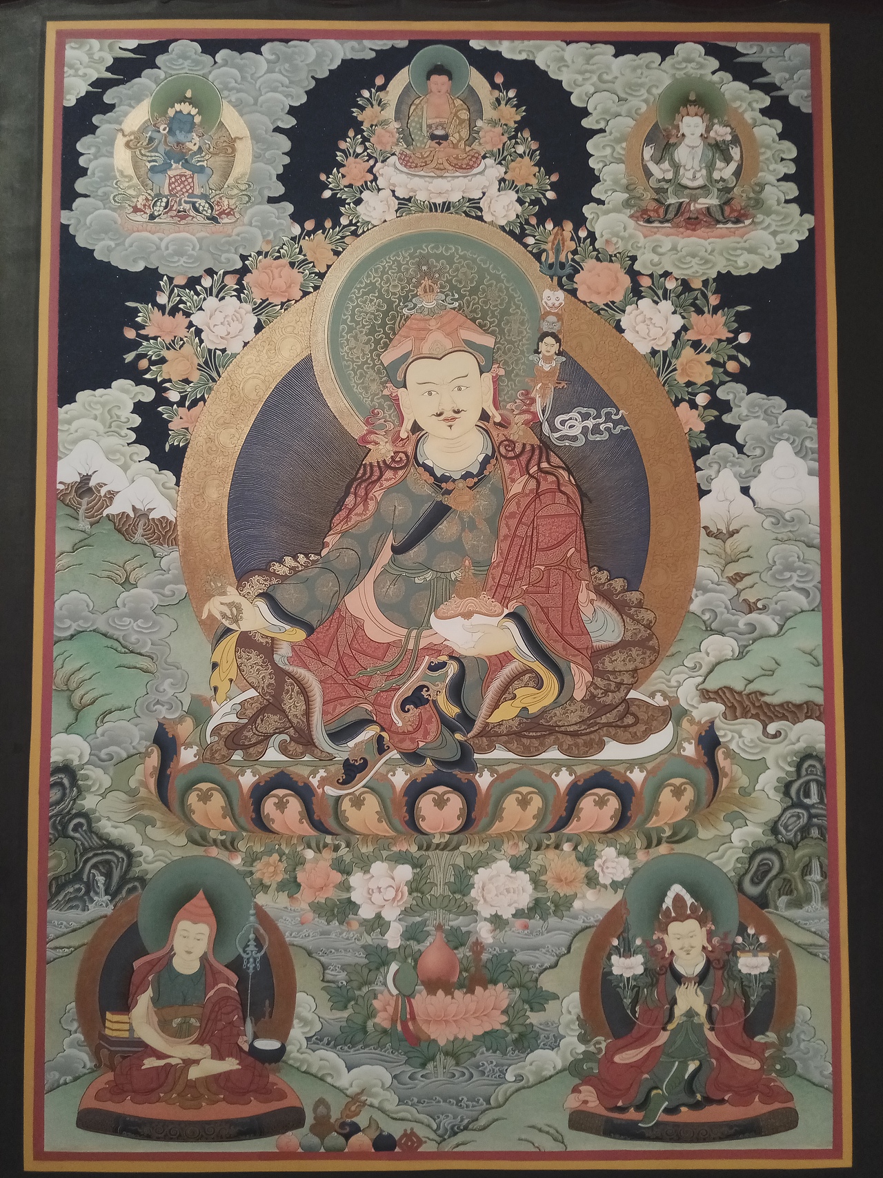 唐卡（图ZMTE5MjA1NjU2） - 绘画 - 站酷设计师六月鱼海棠原创素材 - 站酷ZCOOL